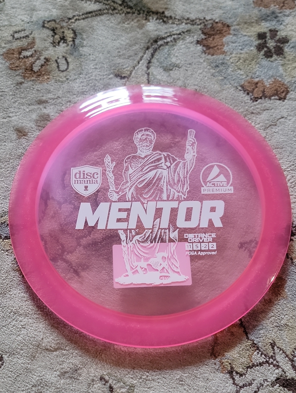 NEW Discmania Mentor Distance Driver - Pink 171 GRAMS